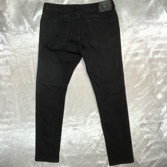 Buffalo David Bitton Max Skinny Jeans We Are Denim Black Stretch Men’s 34x32 - Picture 3 of 14